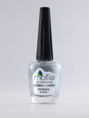 ESMALTE ESCARCHA PLATA