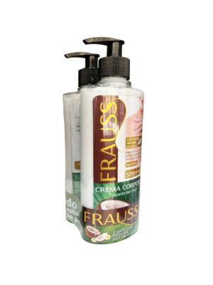 KIT CREMA MAS CREMA FRAUSS ACEITE COCO 400ML+400ML